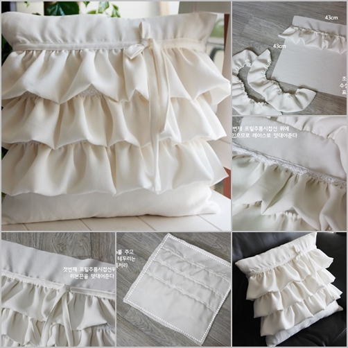 DIY Ruffled Pillow Case - Fab Art DIY