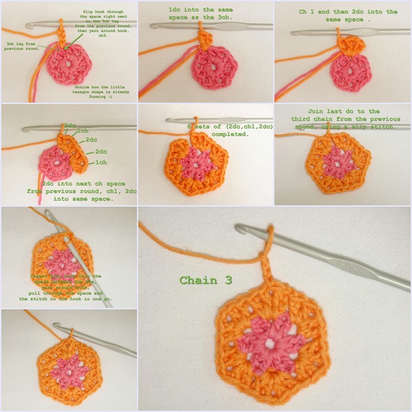 How to Make Crochet African Flower Soccer Ball www ...