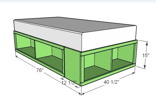 How to DIY Space Saving Corner Twin Beds Set