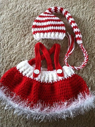 DIY Crochet Baby Christmas Sets Free Pattern