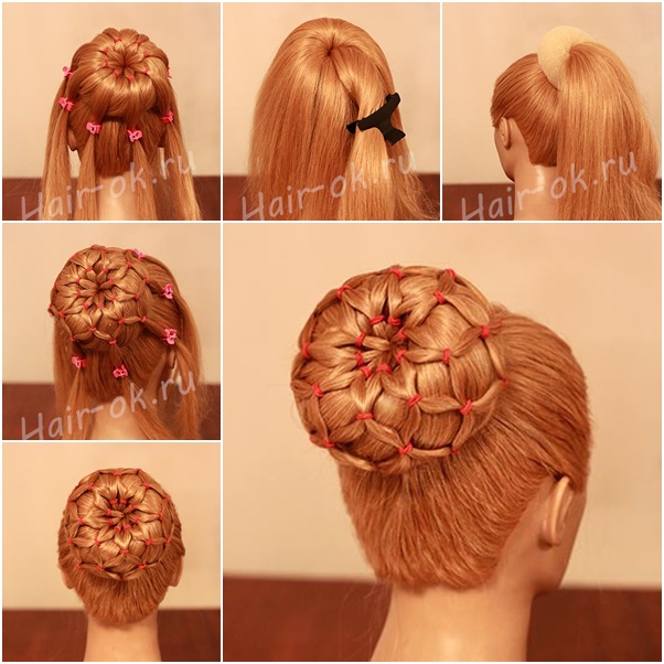 Donut Bun With Long Hair  newhairstylesformen2014.com