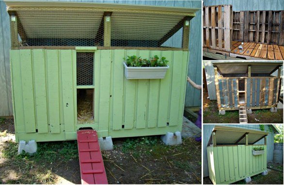 10+ DIY Backyard Chicken Coop Plans and Tutorial | www.FabArtDIY.com
