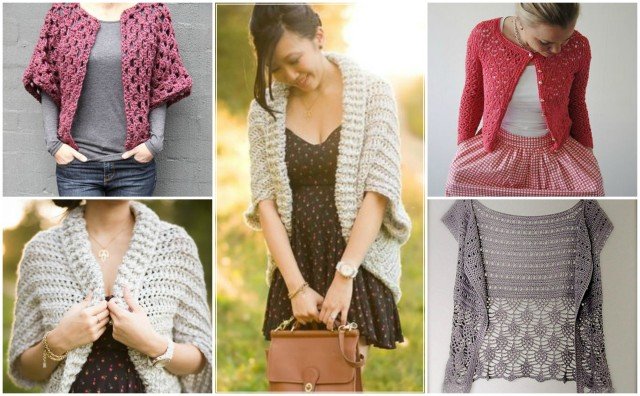 Crochet Cardigan Sweater Coat Free Patterns