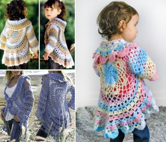 DIY Crochet Cardigan Sweater Free Patterns