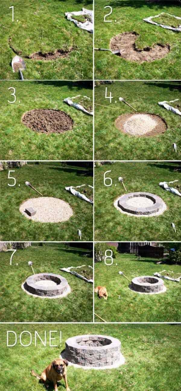40+ DIY Fire Pit for your Backyard28