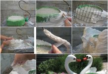 DIY Swan Pot Planter from Plastic Bottles DIY Swan Pot Planter from Plastic Bottles Tutorial