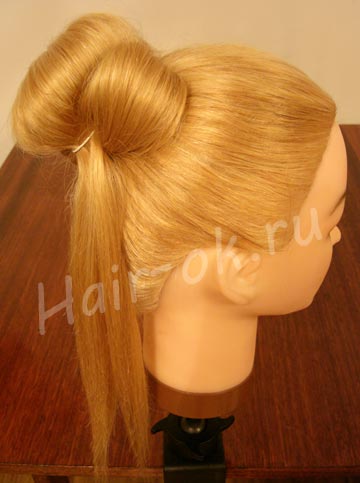 DIY Braided Bow Bun Hairstyle (Video)