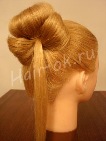 DIY Braided Bow Bun Hairstyle (Video)