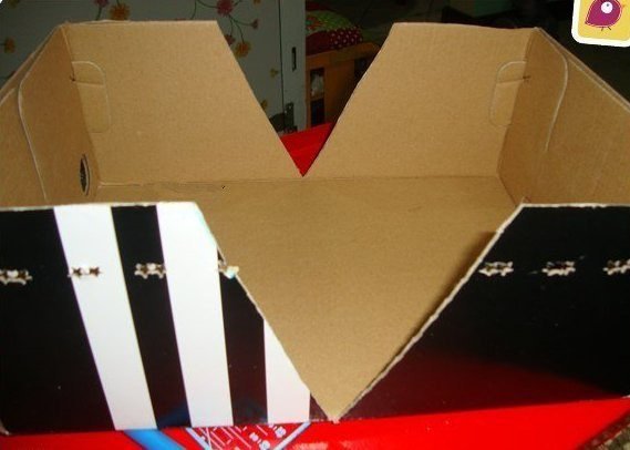 How to Turn shoe box into organizer -DIY File Organier from Shoe Box