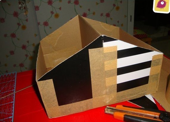 How to Turn shoe box into organizer -DIY File Organier from Shoe Box