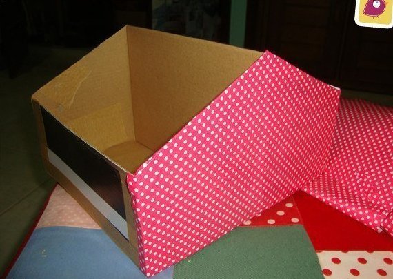 How to Turn shoe box into organizer -DIY File Organier from Shoe Box