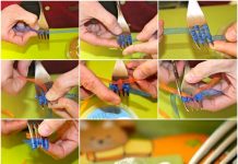How to DIY Perfect Double Ribbon Bow Tie with Forks DIY Perfect Double Ribbon Bow Tie with Forks