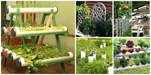 FabArt DIY PVC Gardening Ideas and Projects