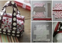 DIY Fabric Mini Tote Handbag Tutorial