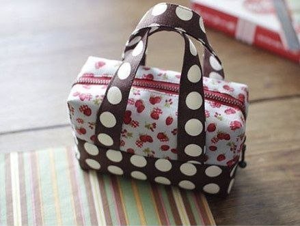 DIY Fabric Mini Tote Handbag Tutorial