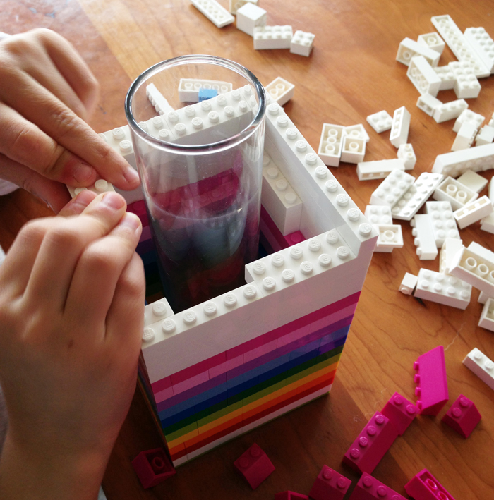 How to DIY Lego Vase Tutorial