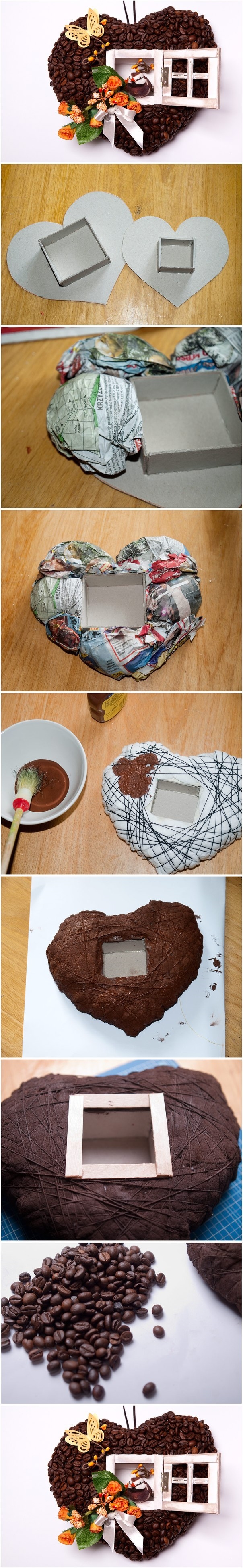 coffeebean heart tutorial