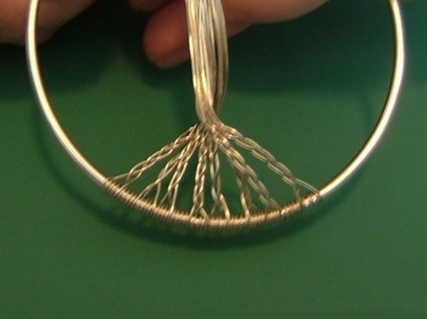 DIY Tree of Life Bead Wire Pendant Tutorial - Video