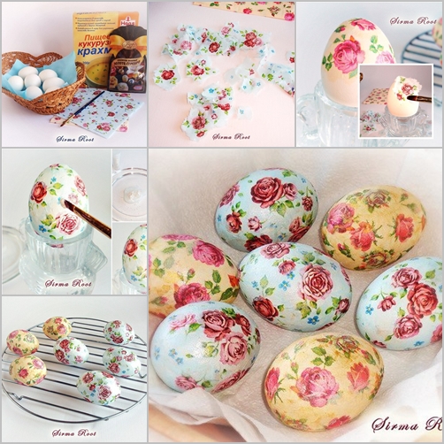 how to diy decoupage easter egg fabartdiy