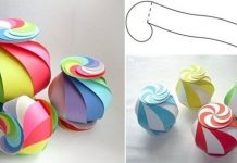 How to Make 10-sided Rainbow Globe Gift Box How to Make 10-sided Rainbow Globe Gift Box tutorial with video