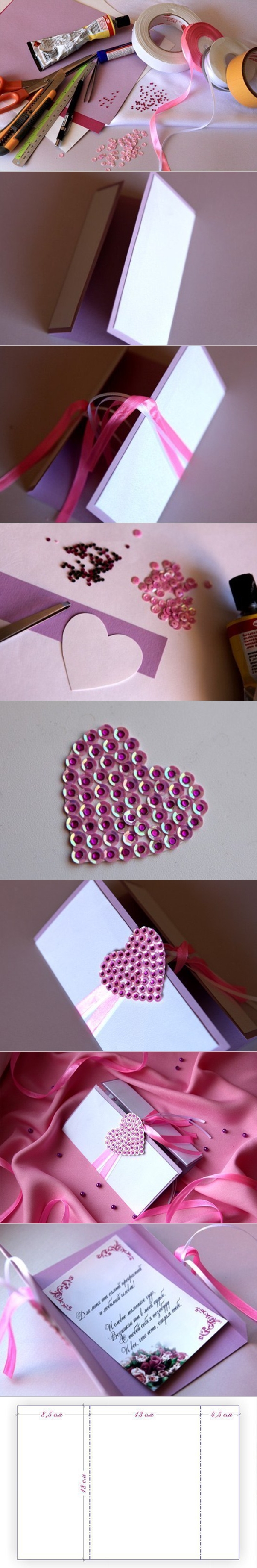 greeting card with bling tutorials