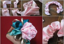 DIY Ribbon Rose Decoration Pen ribbon rose pen feature
