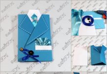 How to DIY Suit Greeting Card