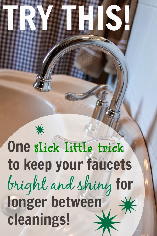 Keep Your Faucets Free From Water Spots