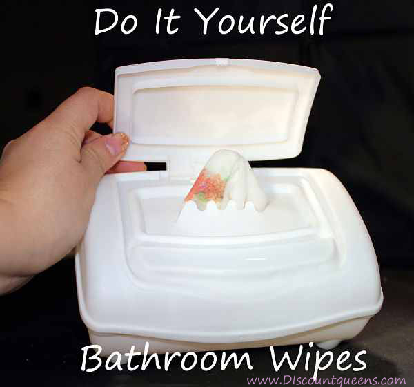 DIY Bathroom Wipes