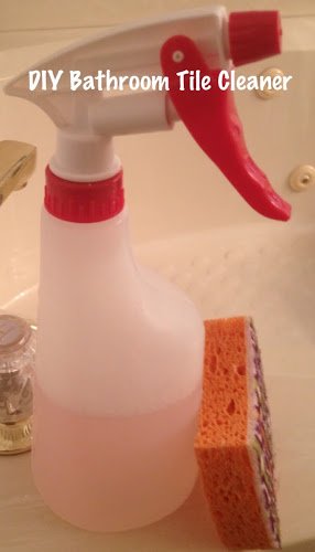 DIY Bathroom Tile Cleaner