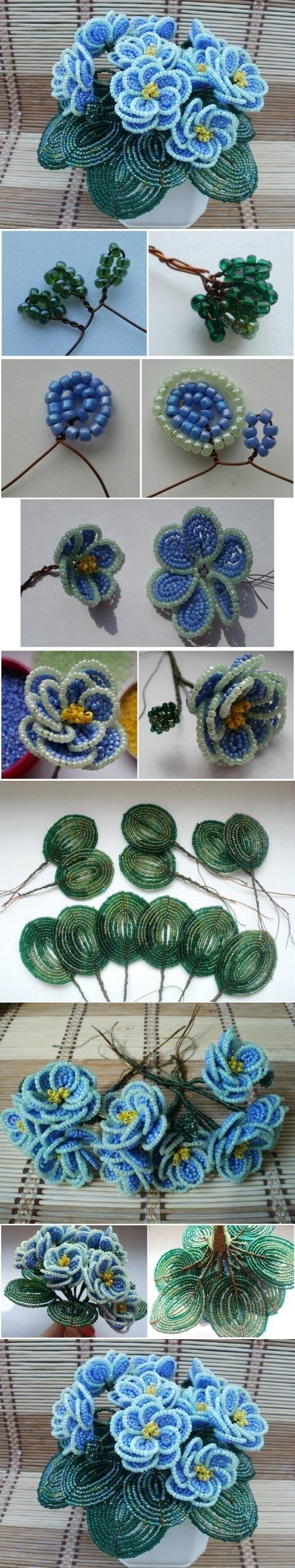 Bead rose tutorial