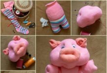DIY Cute Sock Piglet DIY Cute Sock Piglet