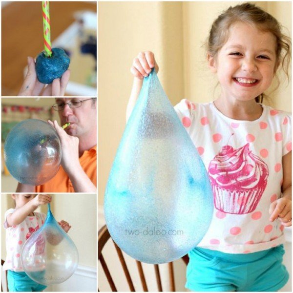 DIY Giant Reusable Bubbles tutorial for Kids Outdoor Fun