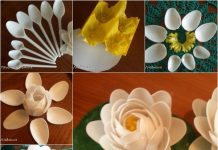 DIY Plastic Spoon Waterlily Flower DIY-Plastic-Spoon-Waterlily-Flower