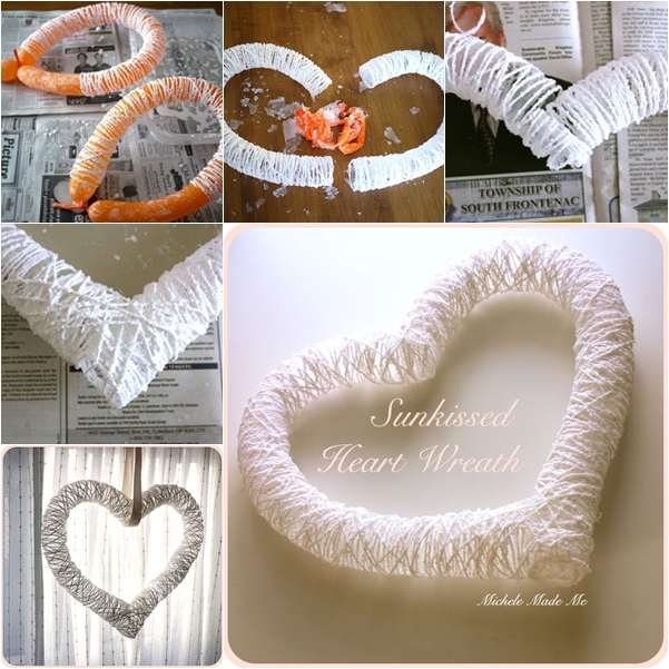 Follow The Yellow Brick Home - 14 Heart Wreaths To Love – Follow