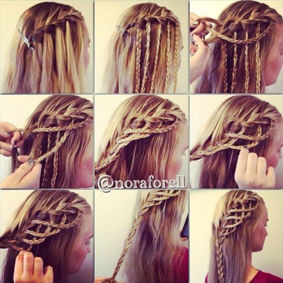 How to DIY Braid in Braid hairstyle