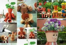 DIY Clay Pot Planter People Tutorials and Inspirations 20+ Terra Cotta Clay Pot DIY Project for Your Garden - How to DIY Clay Pot Planter People tutorial