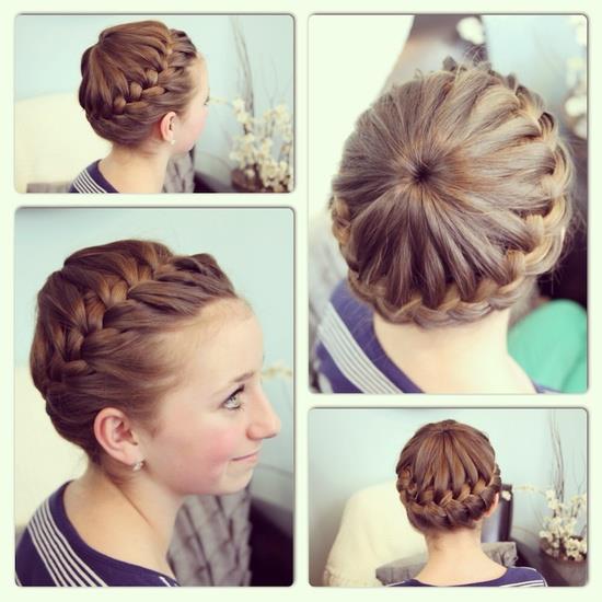 How to DIY Cute Braid Crown Hairstyle