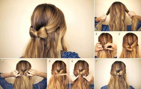 How to DIY Cute Girls Hair Bow Hairstyle