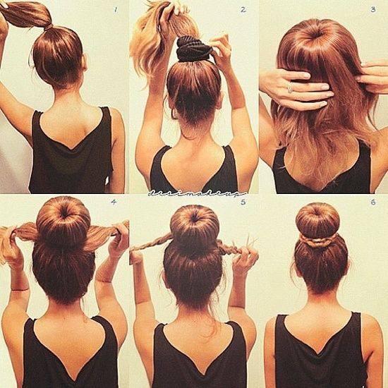 How to DIY Girls Ballerina Bun Updo Hairstyle