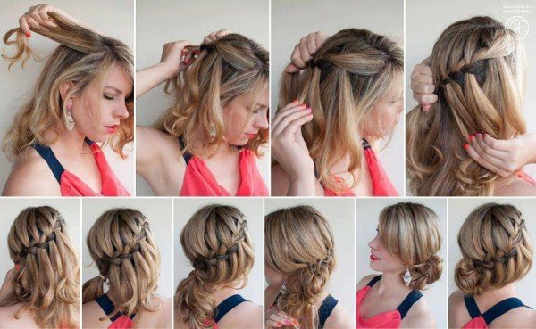 How to DIY Girls Side Braid Hairstyle 2