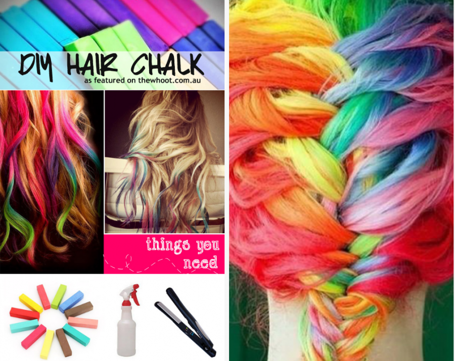 How to DIY Hair Chalk