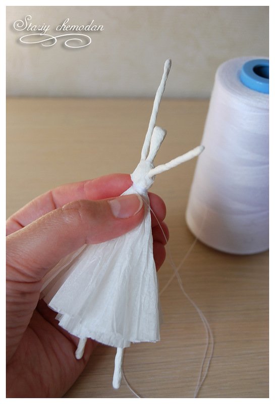 How to DIY Tissue Paper Ballerina11