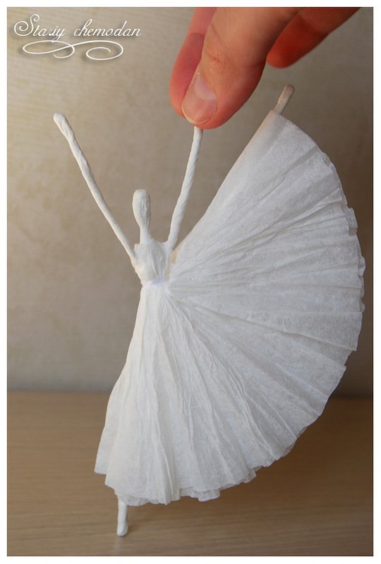 How to DIY Tissue Paper Ballerina12