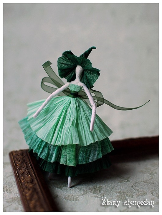 How to DIY Tissue Paper Ballerina14