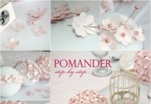 DIY Darling Pomander Flower Ball Pomander Flower Ball F