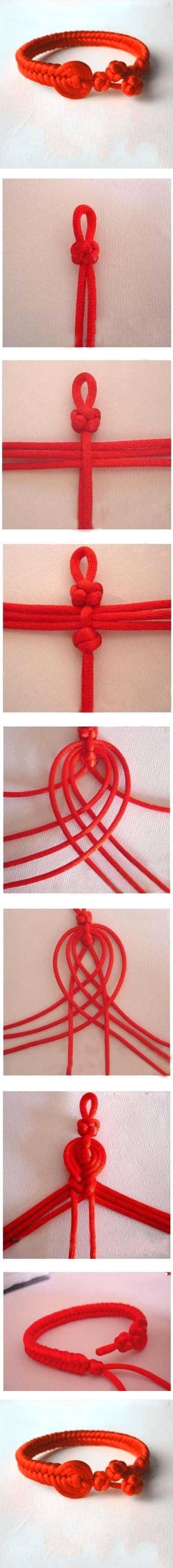 chinese knot bracelet tutorial