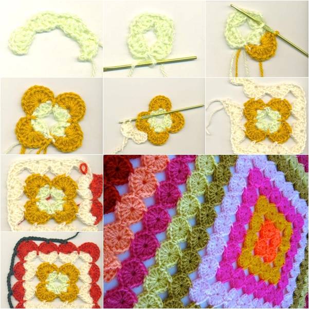 crochet blanket f