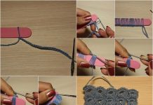 DIY Crochet Broomstick Lace Pattern with Popsicle Stick DIY Crochet Broomstick Lace Pattern with Popsicle Stick