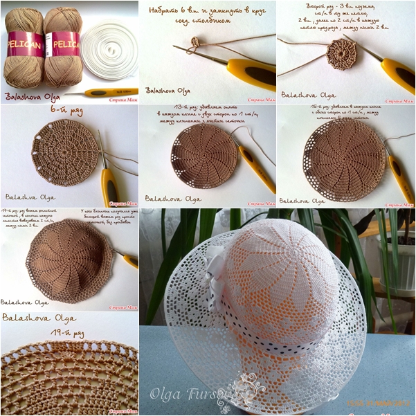 how to sew a summer hat